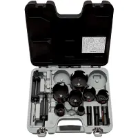 Bahco Superior Multikonstruktion Krone Sæt 19-83 Mm 13 Enheder