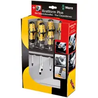 Wera Flade og pH-skruetrækkere, 6 dele - W05018283001
