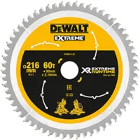 DeWalt rundsavsklinger til akkusave, Ø216/30 mm, 60 td.