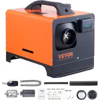 Vevor Diesel Luftvarmer Alt-i-en 12V 5-8KW LCD Fjernbetjening til Bil, Autocamper