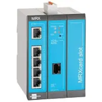 Insys icom MRX MRX3 DSL - Annex-B - router - DSL-modem 5-port switch - DIN monterbar på skinne