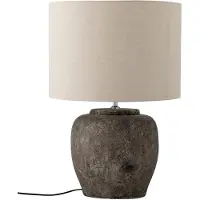 Bloomingville Isabelle Bordlampe, Grå, Stentøj