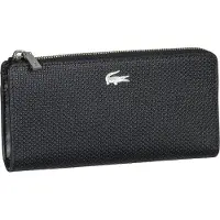 Lacoste Tegnebog 'Compagnon cuir piqué Chantaco' sort