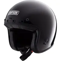 Simpson Chopper Solid Ece22.06 åben Hjelm
