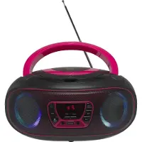 Denver TCL-212BTP boombox med CD, radio og USB-afspilning / CD-radio / Bluetooth-boombox