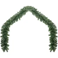 vidaXL juleguirlande med LED-lys 10 m