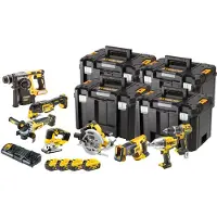DeWalt Værktøjsæt - - DCK865P4T-QW - 9 maskiner - Trådløs - 5 Ah
