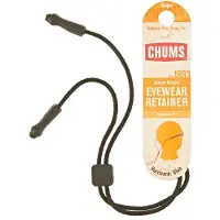 Chums 3 mm Universal Fit holder - Patenterede tip fungerer med de fleste briller - unisex solbriller og briller keeper - Justerbar pasform Nylon