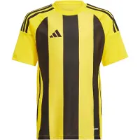 Adidas Spilletrøje Striped 24 - Gul/Sort Børn, størrelse 176 cm
