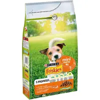 Friskies PURINA Mini med kylling og grøntsager - Økonomipakke: 3 x 1,5 kg