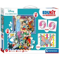 Clementoni Edukit 4-i-1 Disney Klassiker