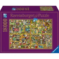 Ravensburger Colin Thompson Bookshelf, 18000 stk, Fantasy, 14 År