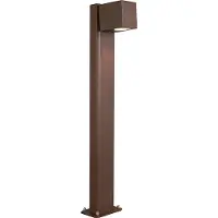 QAZQA Smart udendørs gulvlampe rustbrun 65 cm IP44 inkl. WiFi GU10 - Baleno