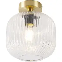 QAZQA Smart loftslampe messing inkl. Wifi A60 - Karel