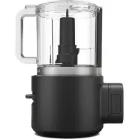 KitchenAid Go trådløs hakker uden batteri Black matte