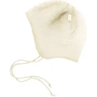 Joha Babyhjelm - Uld - Creme - - 37 cm - Babyhjelm