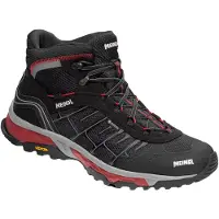 Meindl - Vandresko herre - Finale Mid GTX Black/Red til Unisex - Størrelse 40 - Sort