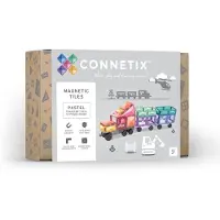 Connetix Pastel Transport Byggespil 50 Stykker