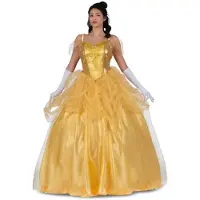 MOM Prinsesse Belle Fortryllede Handsker Og Underkjole Kostume