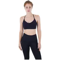Hurley Solid Cross Back Sports-bh Med Lav Støtte