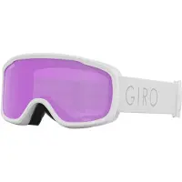 Giro Moxie Flash Goggle, Hvid, Kvinder, Sfærisk linse, Polykarbonat, Hvid, Lyserød, Gul