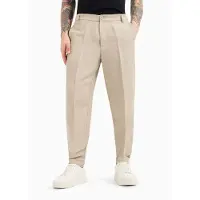 Armani Exchange A|X Armani Exchangetil mænd. 8NZP15ZNFNZ1724 Beige hørbukser (29), Casual, Linned