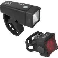 Axa Niteline T4-r Led Usb Cykellampesæt