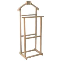 Wellhome Galan Lavet Af Træ Færdig Uden Lak 45x30x104 Cm