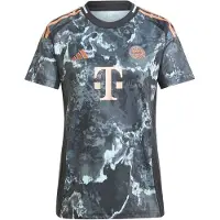 Adidas Dame FCB FC Bayern München 24/25 udebanetrøje Sort