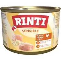 Rinti Økonomipakke Sensible 48 x 185 g - Kylling & ris