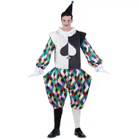 MOM Harlekin Mand Kostume