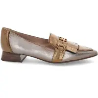 Hispanitas Hispanitastil kvinder. CHI243573 Menorca bronzefarvede lædersko (39), 1-3 cm, Ingen, Casual, Party
