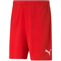 Puma Shorts teamRISE - Rød/Hvid, størrelse Small