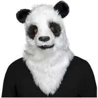 MOM Med Bevægelig Kæbe Panda Maske