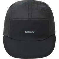 Satisfy - Trail running tøj - Rippy Trail Cap Black til UnisexNylon - Sort