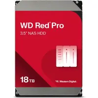 Western Digital WD Red Pro WD181KFGX - Harddisk - 18 TB - intern - 3.5 - SATA 6Gb/s - 7200 rpm - buffer: 512 MB