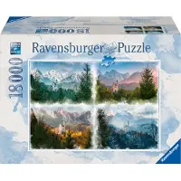 Ravensburger RAV puslespil eventyrslot i 4 år | 16137, 18000 stk, 14 År