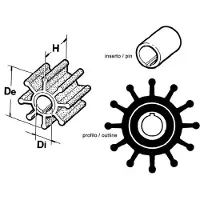 Finnord Yamaha 2t 2hk Impeller
