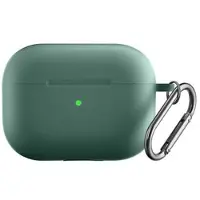 Mtp Products AirPods Pro 2 Silikone Cover med Karabinhage - Grøn