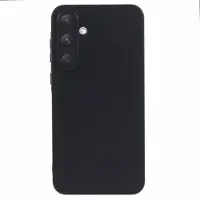 Mtp Products Samsung Galaxy A55 Anti-Fingeraftryk Mat TPU Cover - Sort