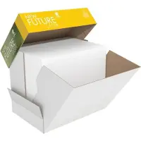 Upm Printerpapir A4 Future Lasertech 80g hvid med huller - Multibox - (2.500 løse ark)