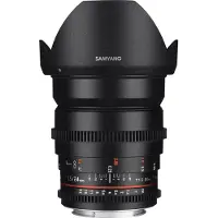 Samyang 24mm T1.5 VDSLR ED AS IF UMC II, Bred linse, 13/12