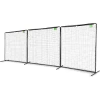Exit Backstop Net 900, Sort, Fodbold, Metal, Galvaniseret, Sort, 3 stk