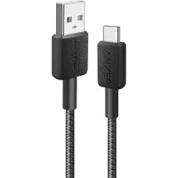 Anker 322 USB-A to USB-C Nylon cable - 0.9m - Black