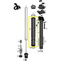 Crankbrothers Highline V1 30.9 Mm Sadelpindskrop