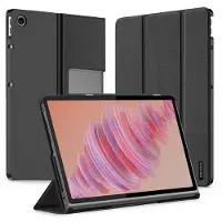 DUX Lenovo Tab Plus Domo Tri-Fold Smart Folio Cover - Sort