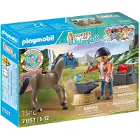 Playmobil Horses Of Waterfall - Beslagsmed... - 71357 - 15 Dele - - OneSize - Legetøj