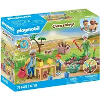 Playmobil Idyllisk Grøntsagshave Med Bedsteforældrenes Byggespil