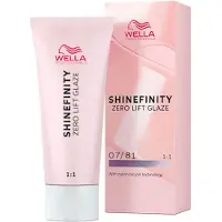 Wella Shinefinity Glaze Professionelle hårtoner 60 ml 07/81 Smoky Opal