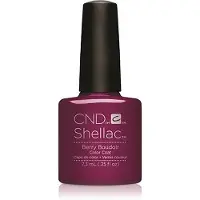 CND Shellac Gel Neglelak Langtidsholdbar Nail Paint Farve med kurvetndende brste Plum/Berry Polish 0,25 fl oz